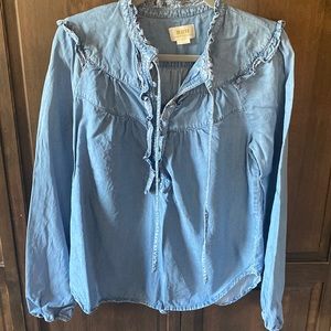 Cute denim like shirt